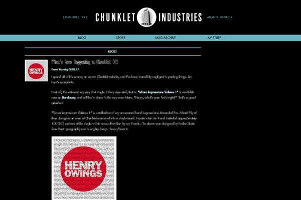 chunklet.com site used Chunklet