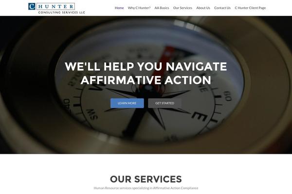 Zerif Pro theme site design template sample