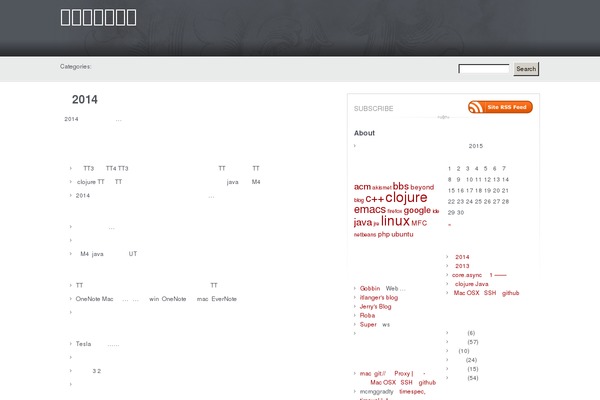 Carrington Blog theme site design template sample