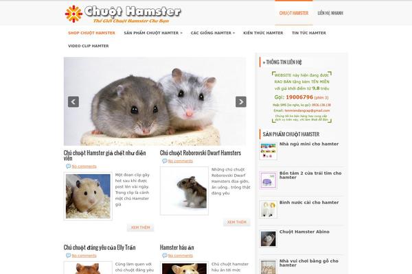 Starter theme site design template sample