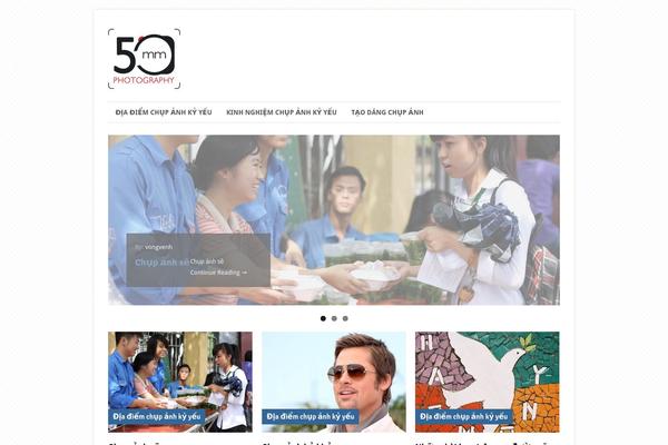 Fashion Blog theme site design template sample