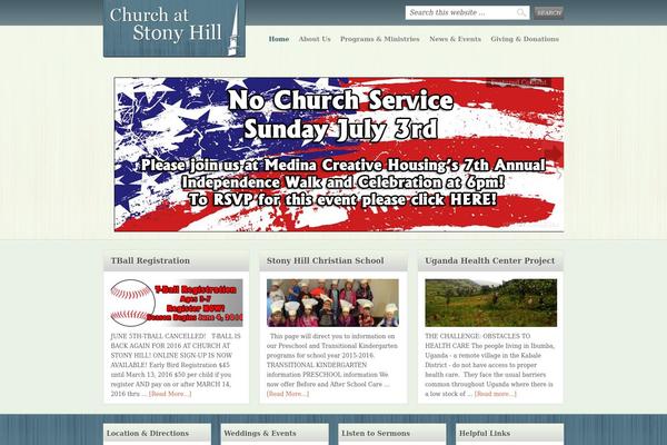 Outreach theme site design template sample