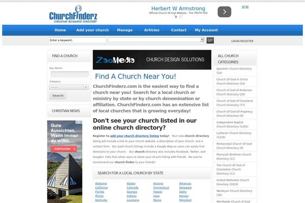 Directorypress theme site design template sample