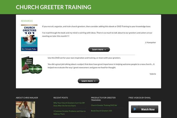 Outreach Pro theme site design template sample