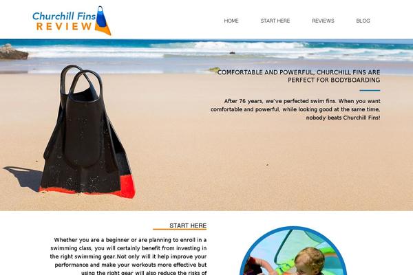 Rise theme site design template sample