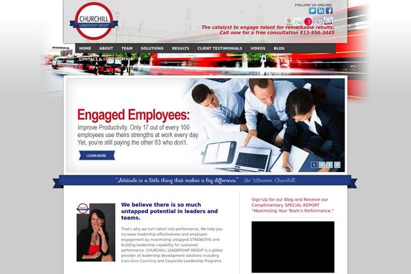 churchillleadershipgroup.com site used Churchill
