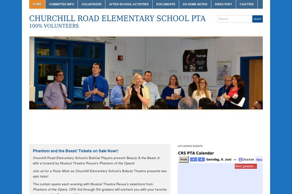 Academica theme site design template sample