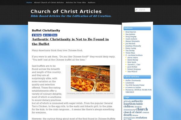Site using Jamie Social Icons plugin