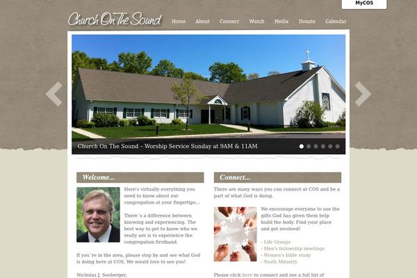 GLORY theme site design template sample