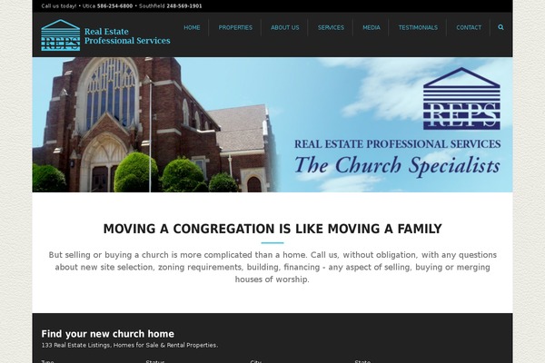 Realestate-5 theme site design template sample