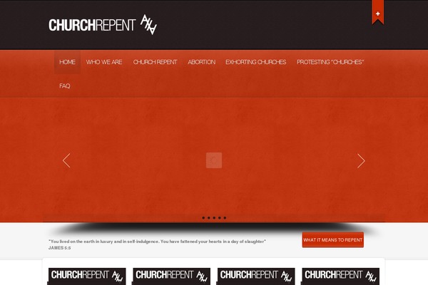 Churchope theme site design template sample