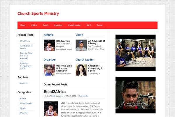 Wp Radiance theme site design template sample