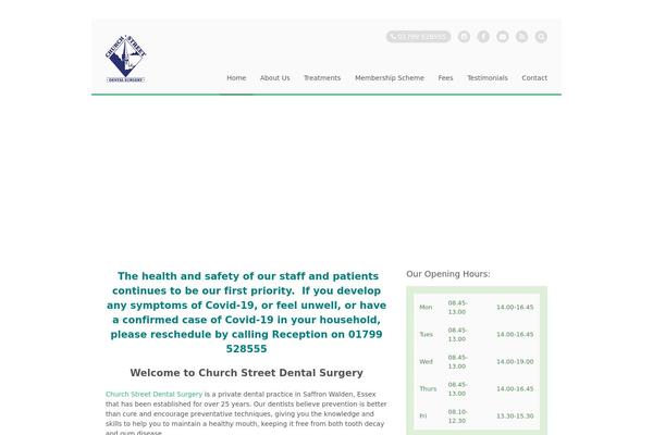 Stack theme site design template sample