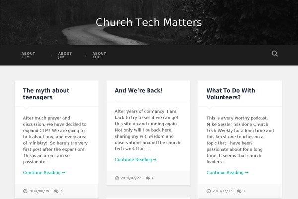 Baskerville theme site design template sample