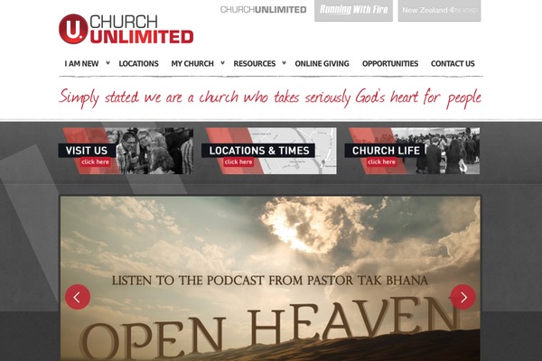 Forge theme site design template sample