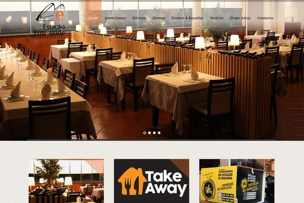 White Rock theme site design template sample