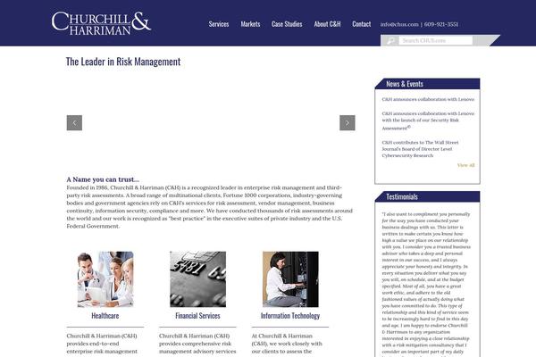 Bones theme site design template sample
