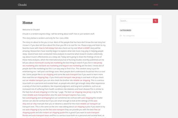 Sparkling theme site design template sample