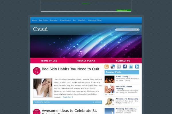 Jovan theme site design template sample