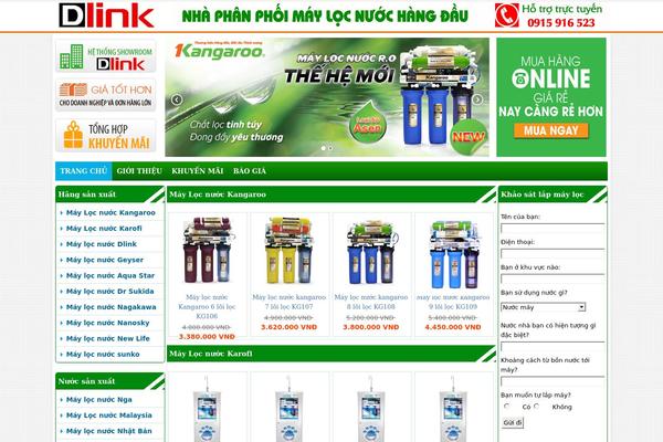 chuyenmaylocnuoc.com site used Maylocnuoc