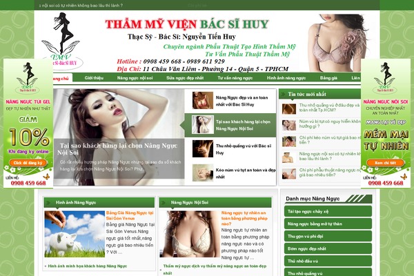 Venus theme site design template sample