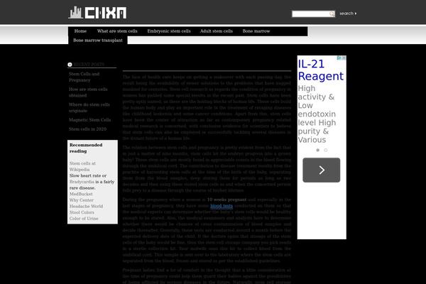 Corpblack theme site design template sample