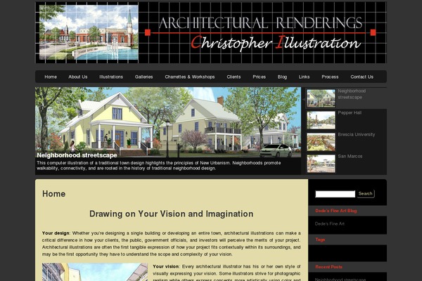 Custom Community Pro theme site design template sample