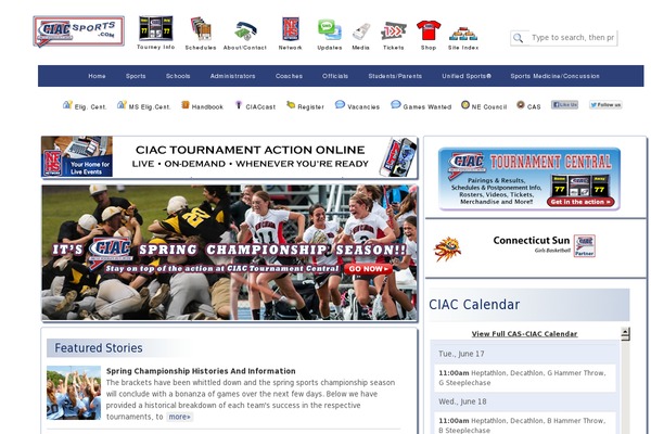 Information Reel website example screenshot