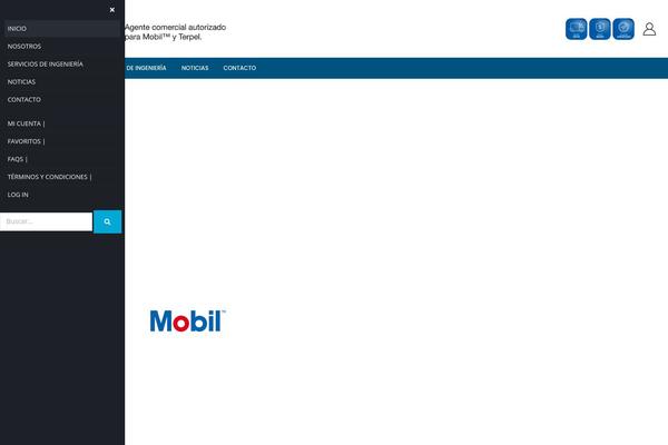 Site using Wp-floating-menu plugin
