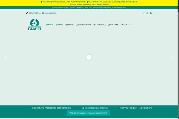 BeTheme Child theme site design template sample