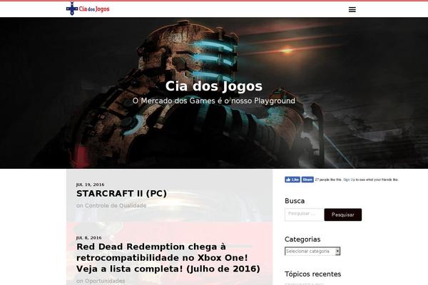 Cinnamon theme site design template sample