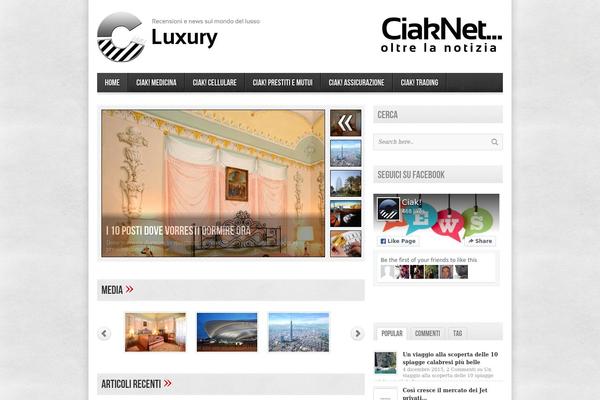 avenue theme site design template sample