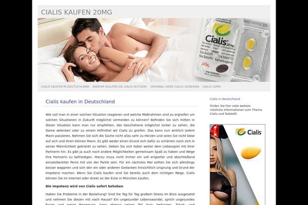 picolight theme site design template sample