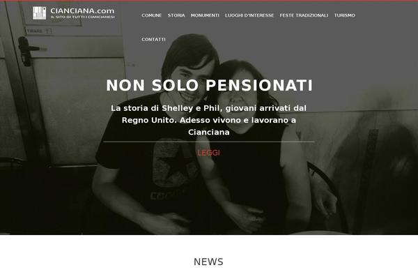 Site using Vertical scroll recent comments plugin