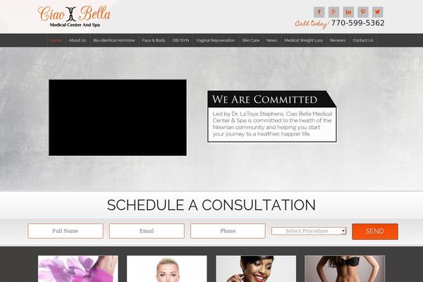 Outreach Pro theme site design template sample