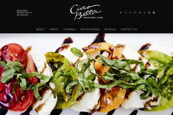 Linguini theme site design template sample