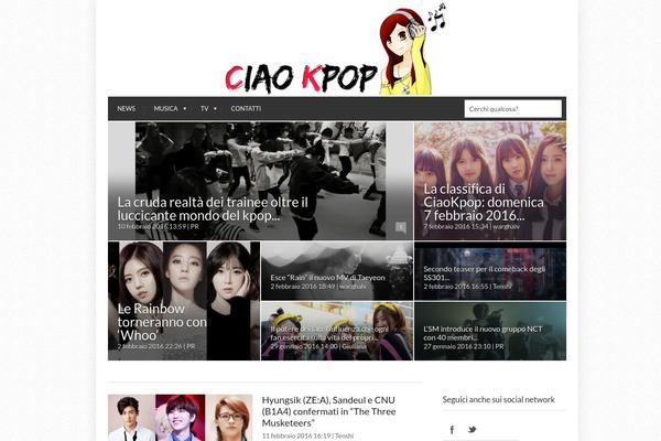 Extranews theme site design template sample