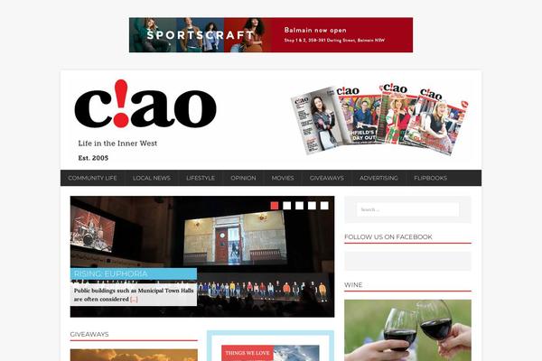 MH Magazine theme site design template sample