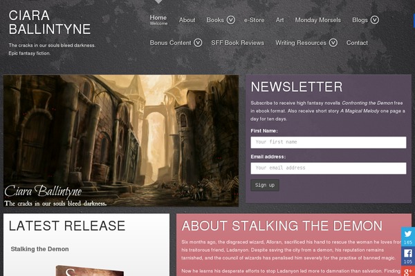 Metropolis theme site design template sample