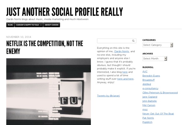 Blaskan theme site design template sample