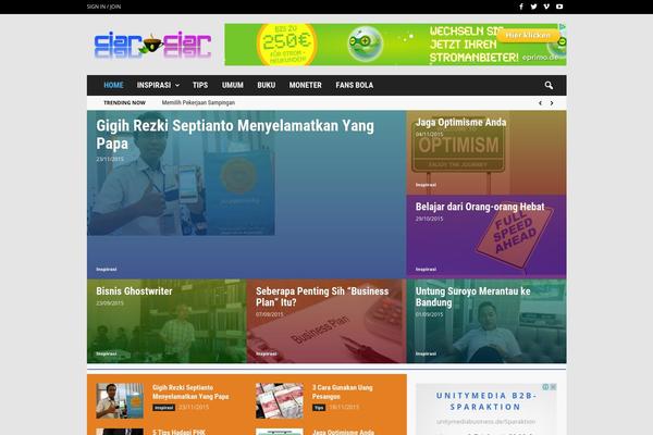 NewsMag theme site design template sample