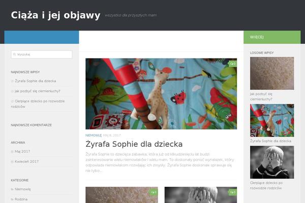 Eximious Magazine theme site design template sample