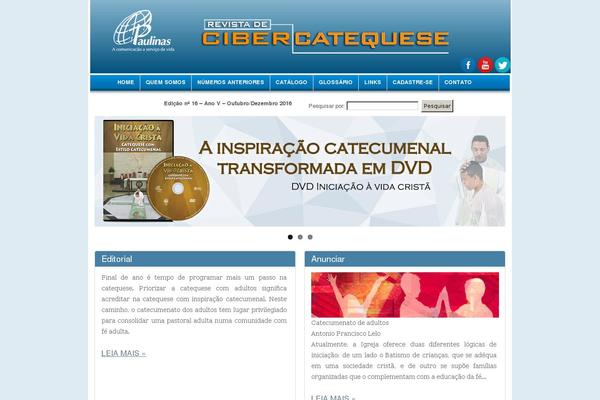 cibercatequese.org.br site used Urbane