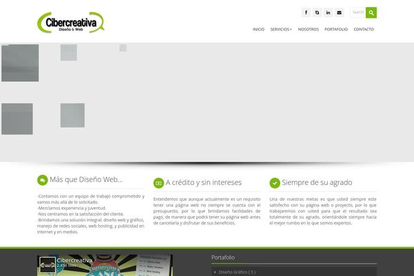 Alterna theme site design template sample
