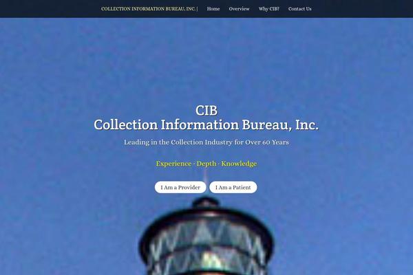 Parallax theme site design template sample