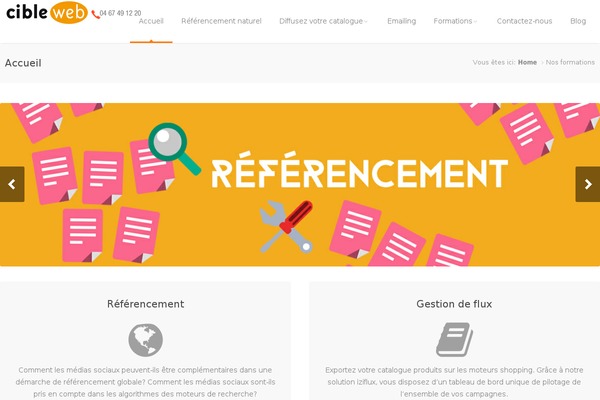 Site using Portfolio plugin