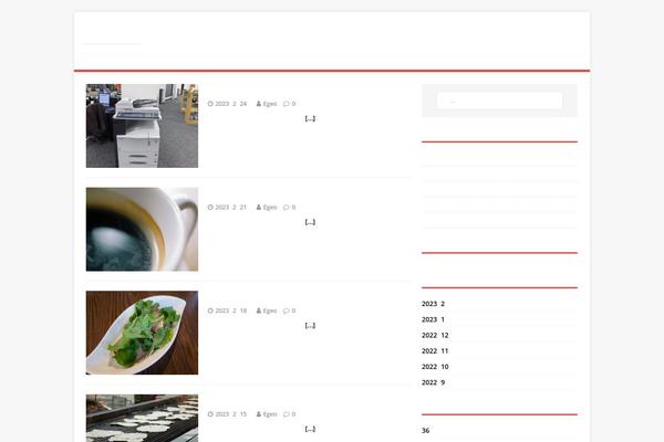 MH Magazine lite theme site design template sample