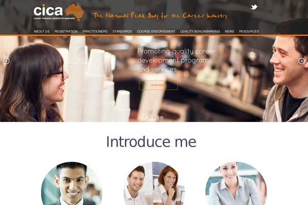 cica.org.au site used Cica