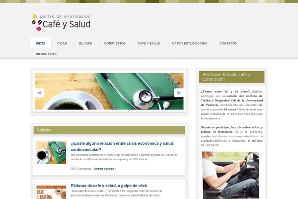 Continuum theme site design template sample