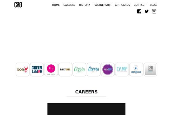 cicciorestaurantgroup.com site used Openstrap